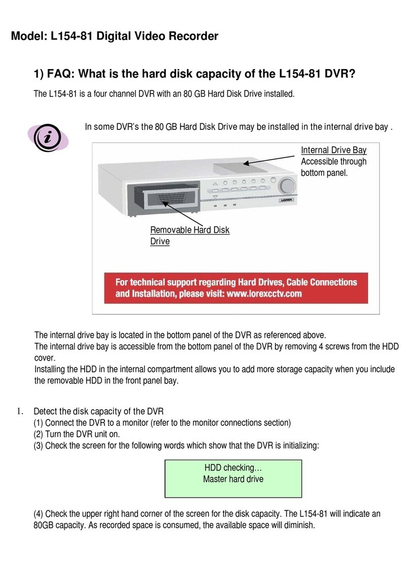Lorex L154-81 Instruction Manual
