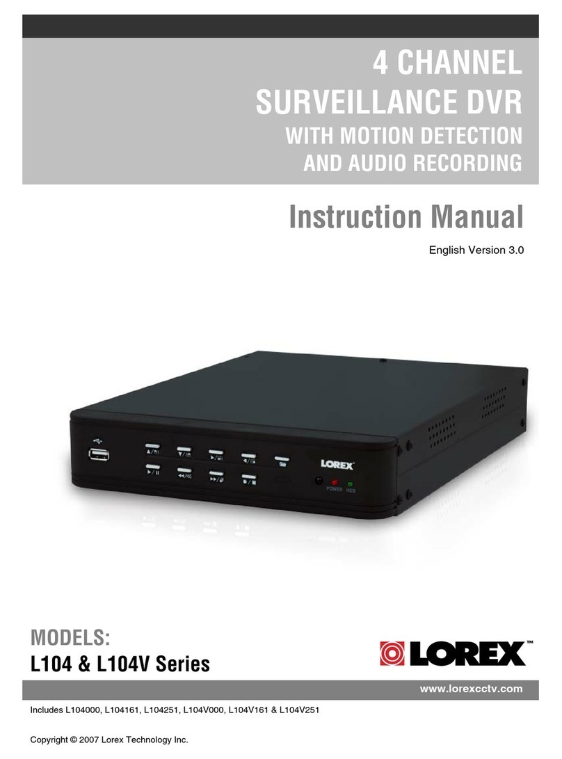 Lorex L104161 instruction manual