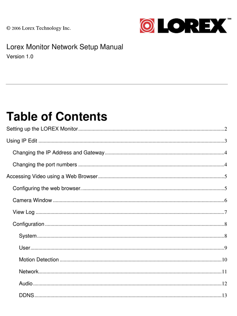 Lorex L14Q684C User guide