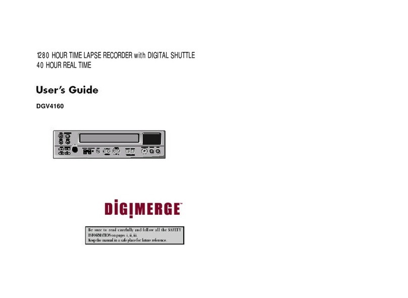 Digimerge DGV4160 user guide