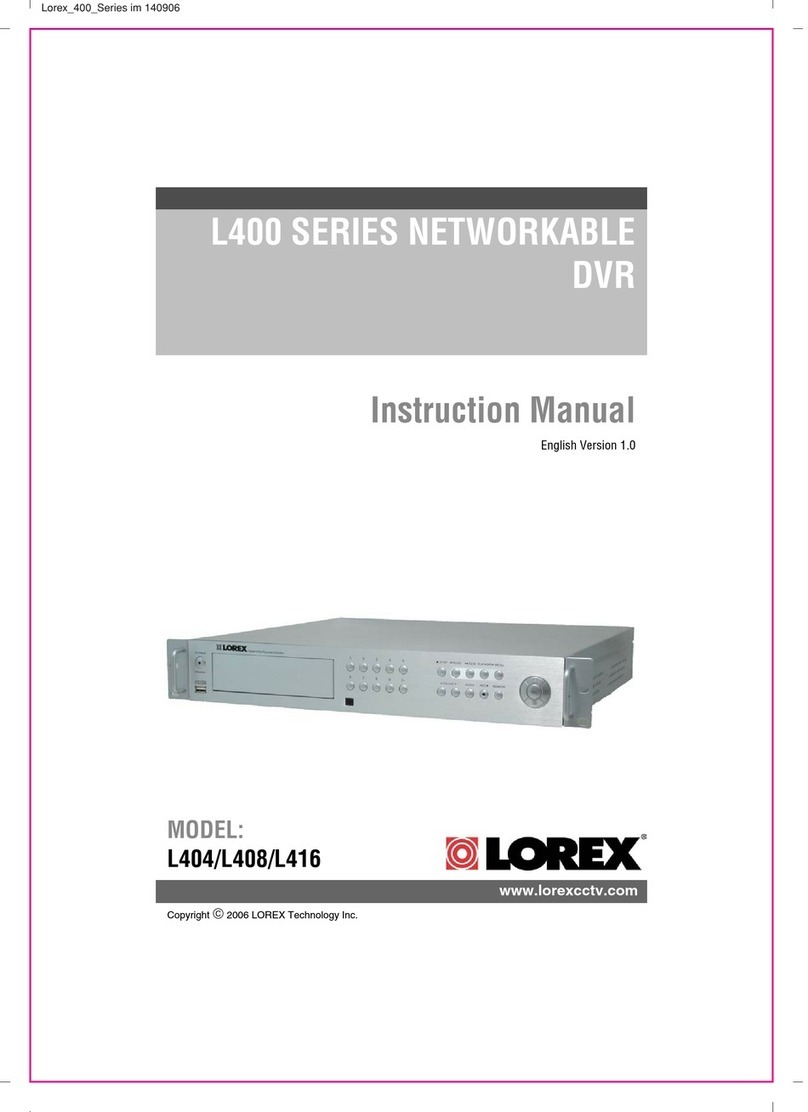 Lorex L404 User manual