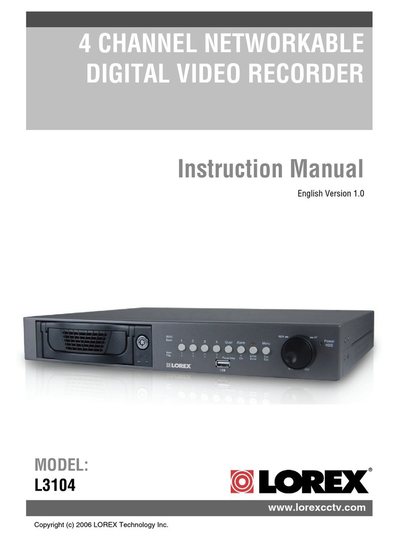 Lorex L3104 instruction manual