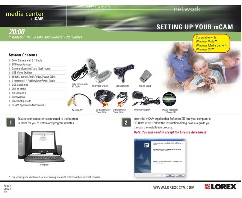Lorex DMC2161 User manual