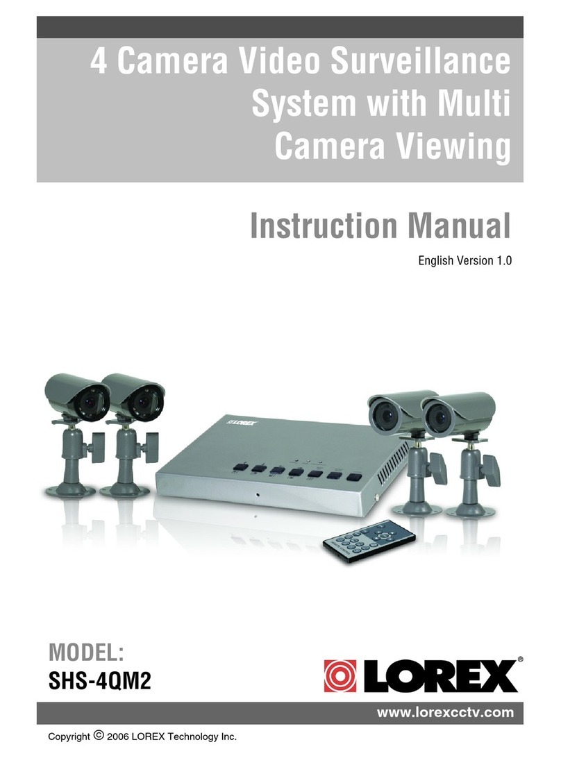Lorex SHS-4QM2 User manual