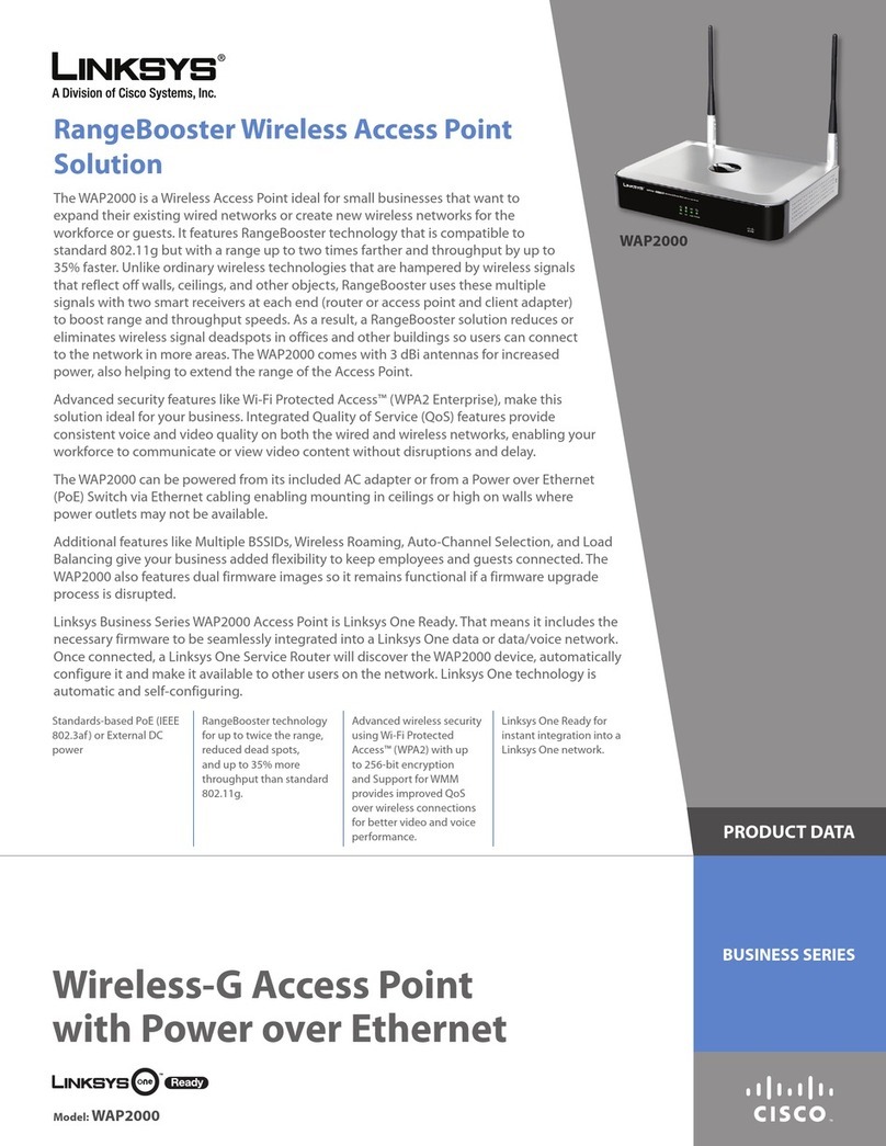 Linksys WAP2000 Operation manual Linksys WAP2000 Operation manual