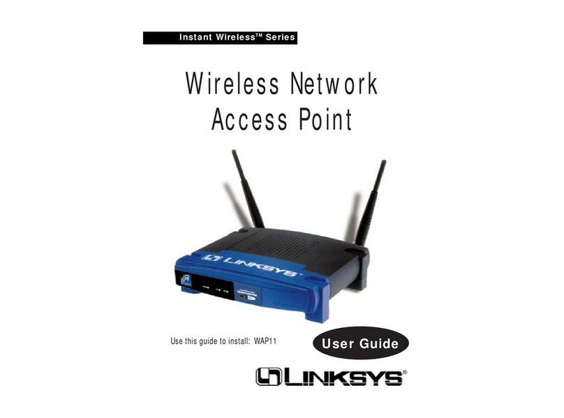 Linksys WAP11 - Instant Wireless Network Access... User manual Linksys WAP11 - Instant Wireless Network Access... User manual
