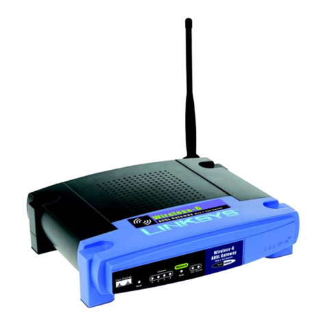 Linksys WAG54G - Wireless-G ADSL Gateway Wireless... User manual Linksys WAG54G - Wireless-G ADSL Gateway Wireless... User manual