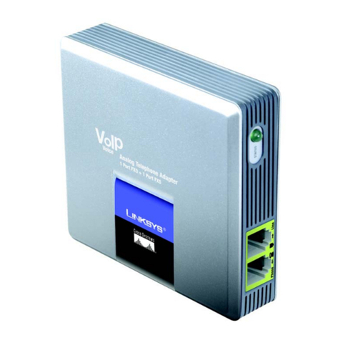 Linksys SPA3000 Product data