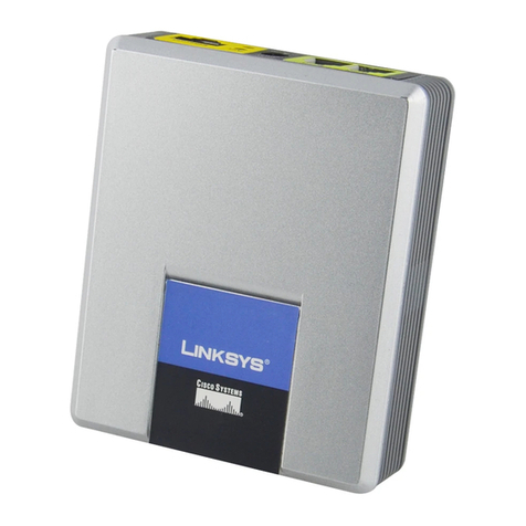 Linksys SPA2002 User manual