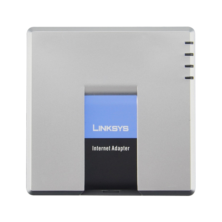 Linksys SPA3102 Operation manual