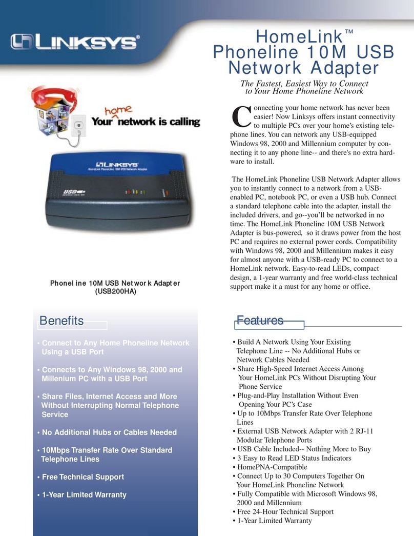 Linksys USB200HA User manual