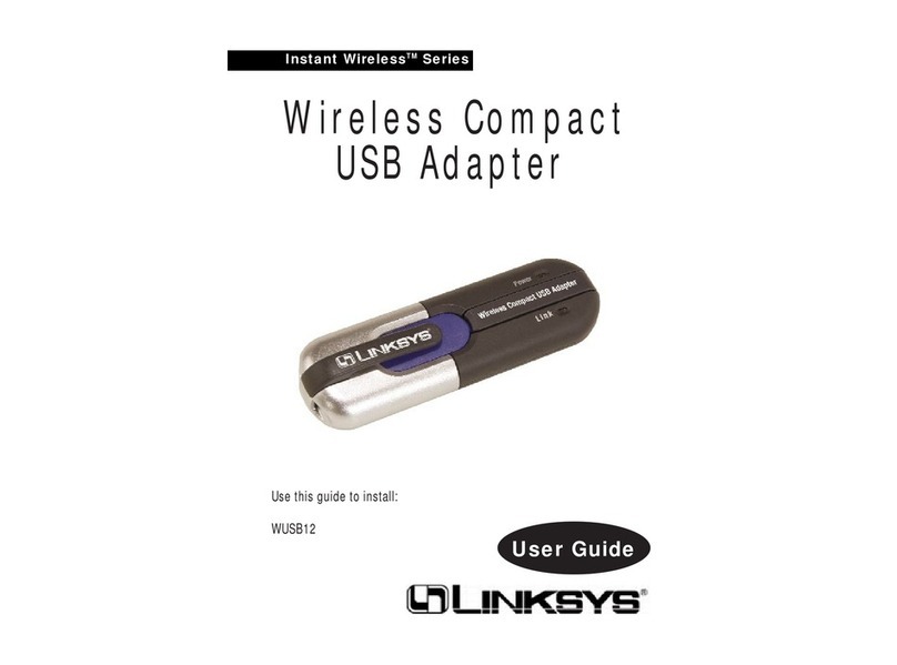 Linksys WUSB12 User manual