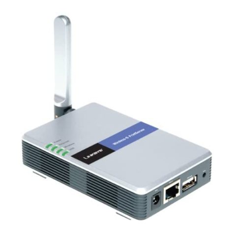 Linksys WPS54G - Wireless-G PrintServer Print Server Original operating instructions Linksys WPS54G - Wireless-G PrintServer Print Server Original operating instructions