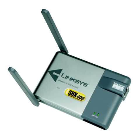 Linksys WUSB54GX4 User manual