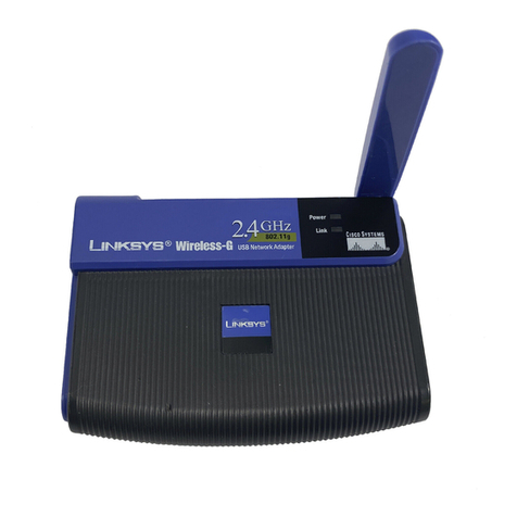 Linksys WUSB54GR user guide