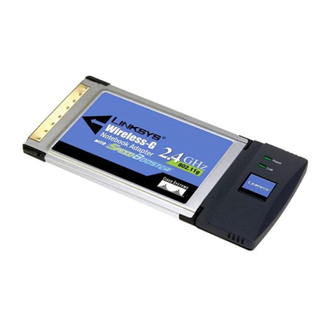 Linksys WPC54GS - Refurb Wrls-g Notebook Adr Spdbstr No... Quick installation