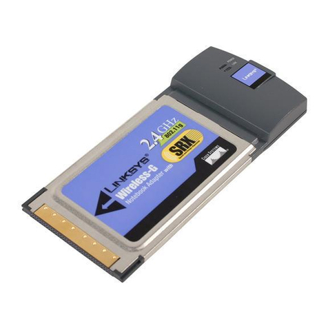Linksys WPC54GX Operation manual