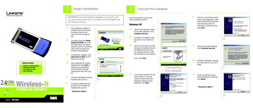 Linksys WPC300N Original operating instructions