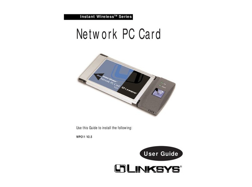 Linksys WPC11 User manual Linksys WPC11 User manual
