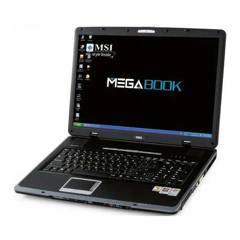 MSI L715 Getting started