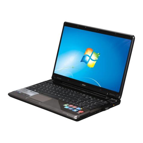 MSI GE600 User manual