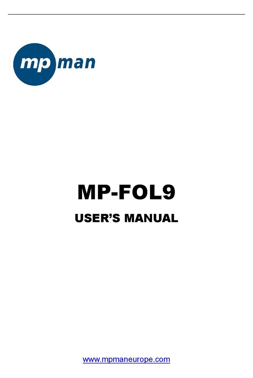 MP-Man MP-FOL9 User manual