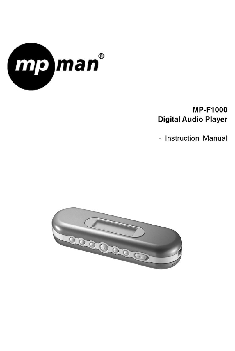MP-Man MP-F1000 User manual