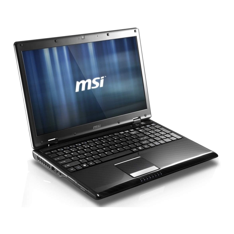 MSI CR620 user guide