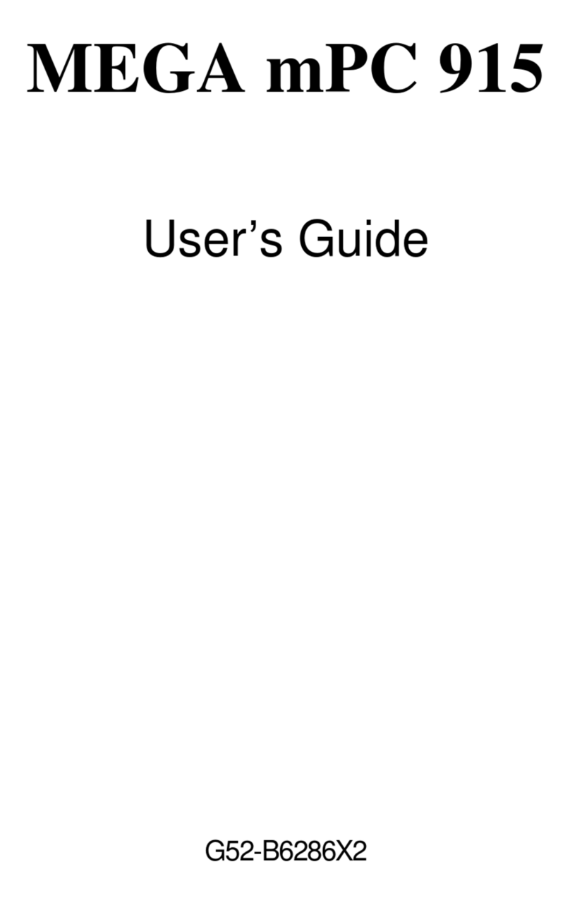 MSI MEGA MPC 915 User manual