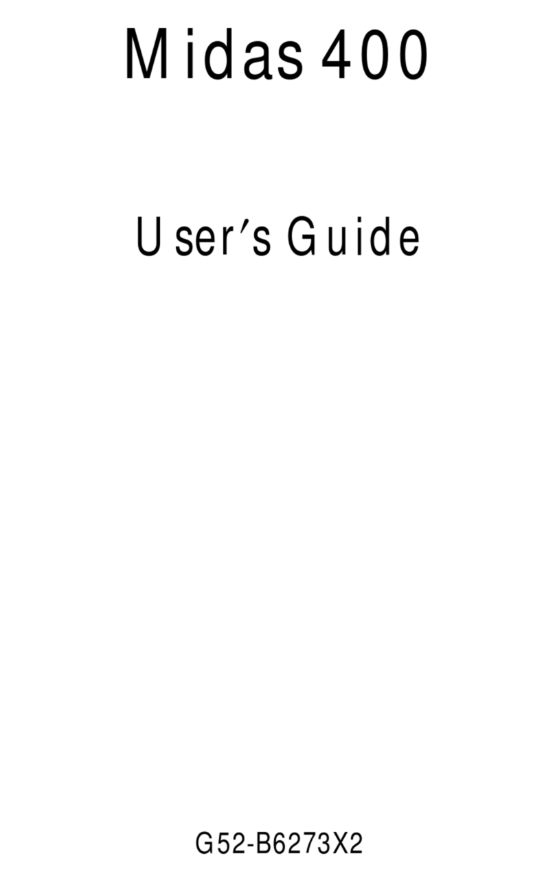 MSI Midas 400 User manual