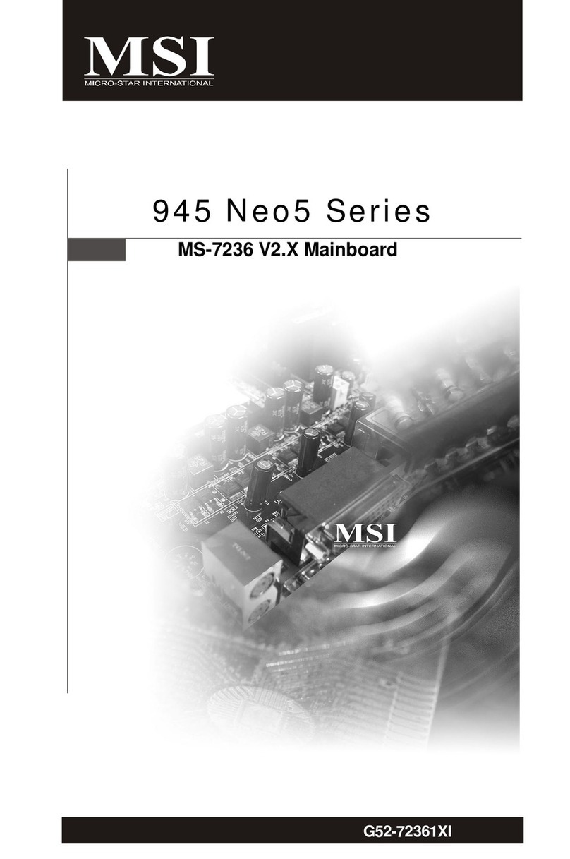 MSI 945 Neo5 Series User manual MSI 945 Neo5 Series User manual