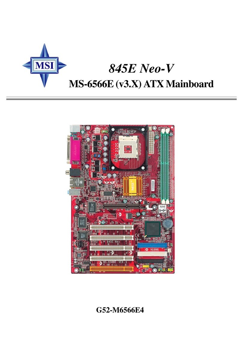 MSI 845E Neo-V User manual