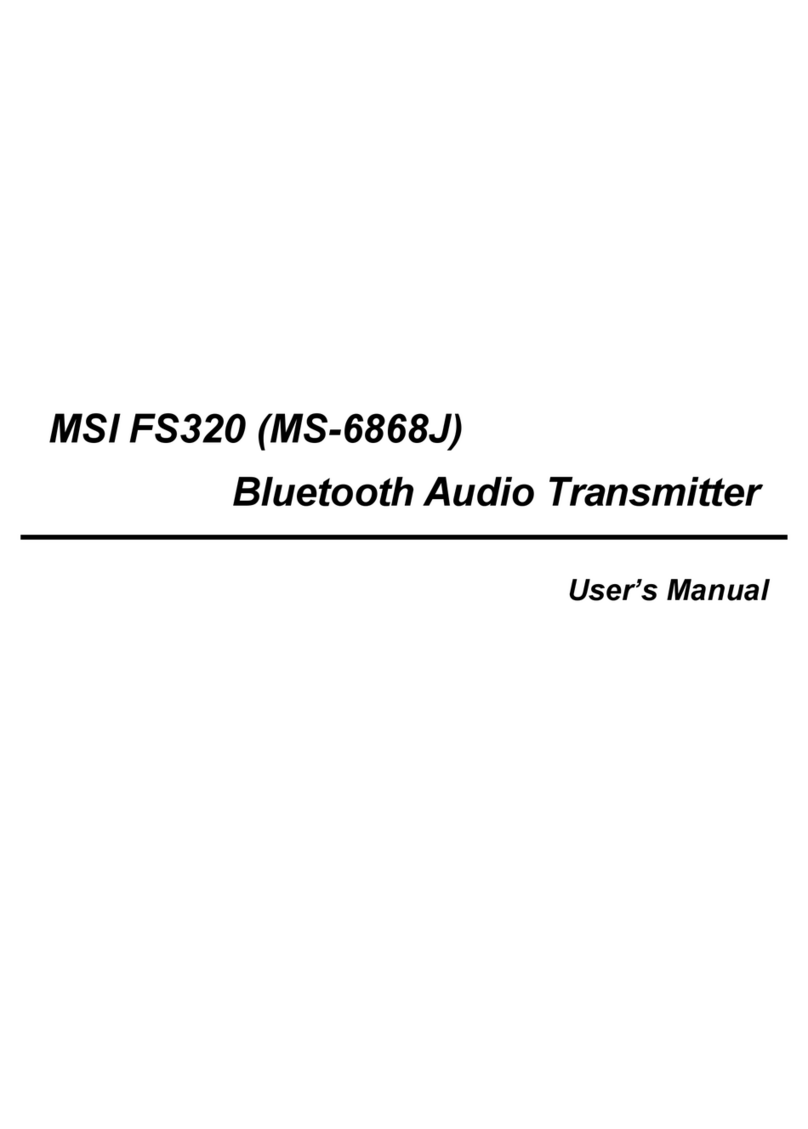 MSI FS320 User manual