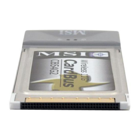 MSI CB54G2 User manual