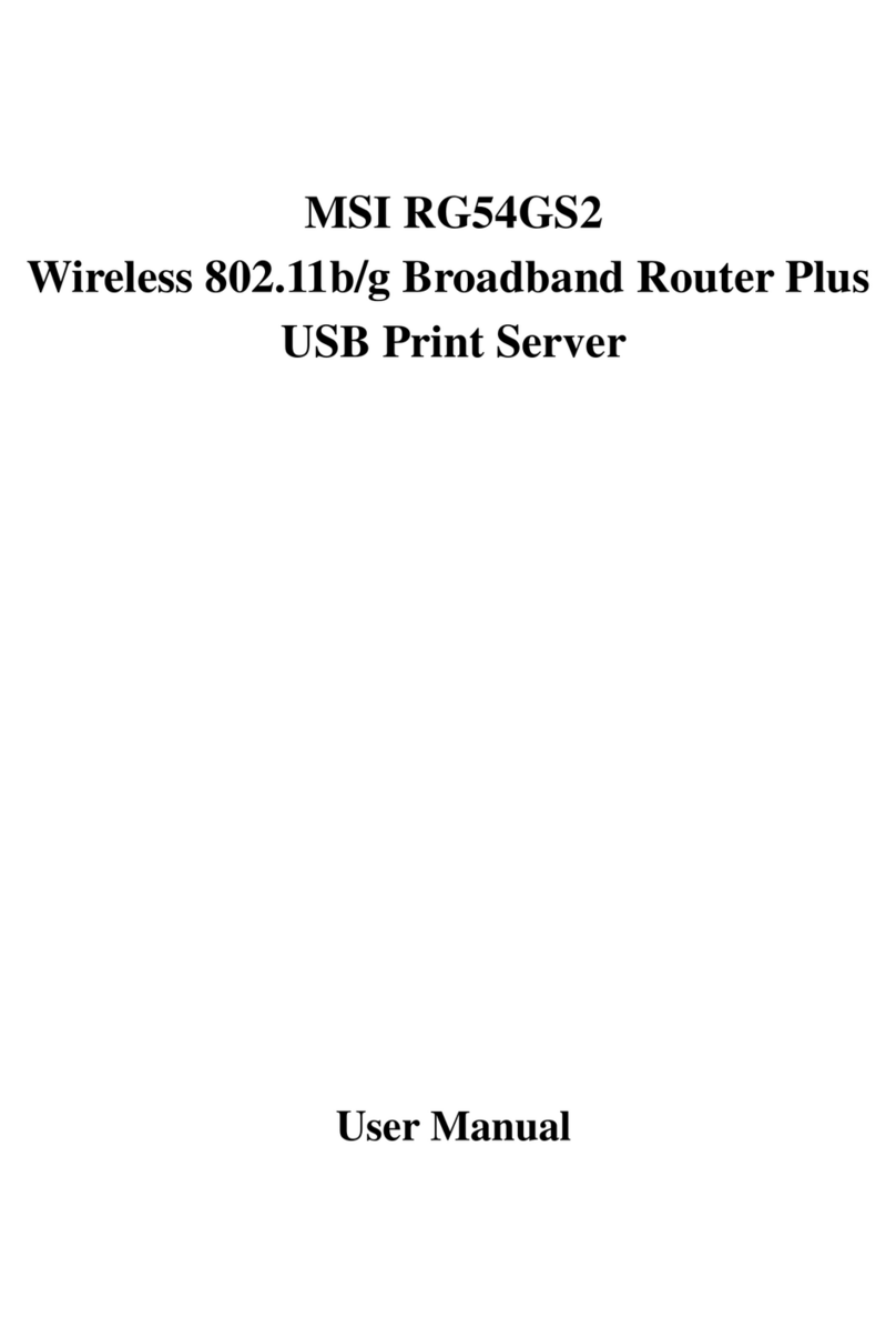 MSI RG54GS2 User manual MSI RG54GS2 User manual