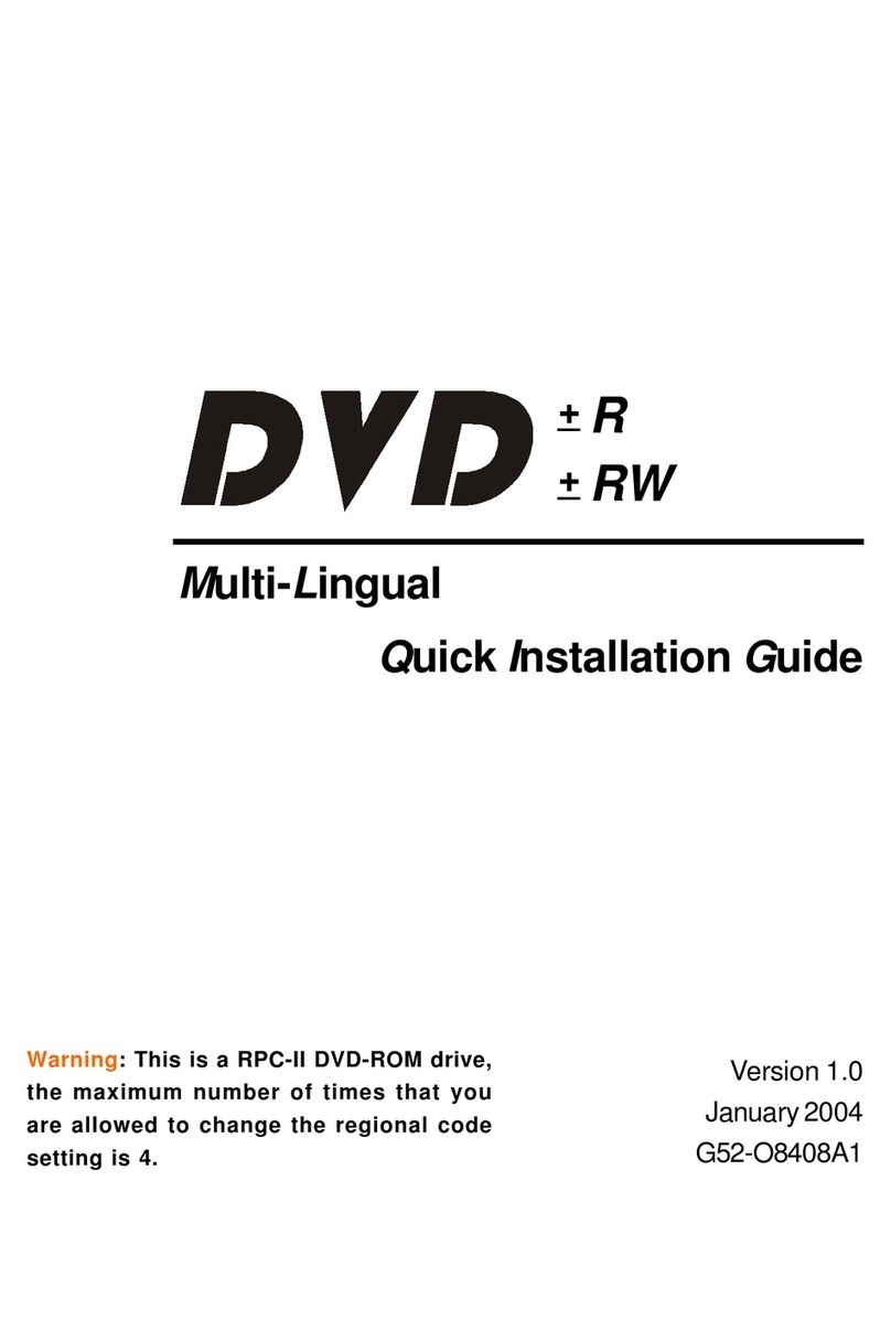 MSI DR8-A Quick installation guide