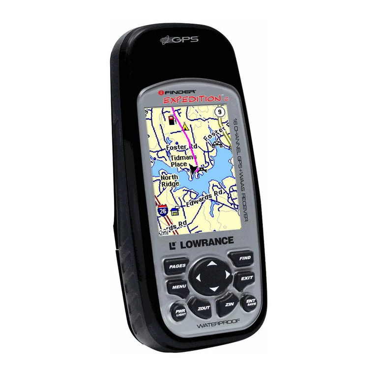 Lowrance iFINDER Expedition C Operation instructions