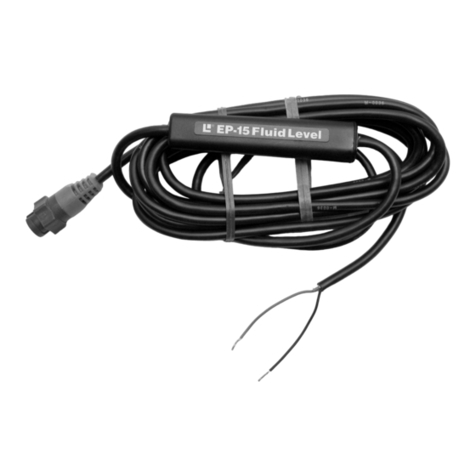 Lowrance EP-15 installation instructions