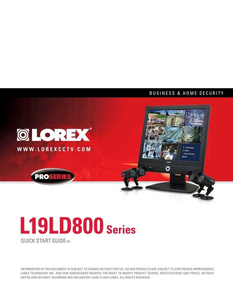 Lorex L19LD800 Series User manual