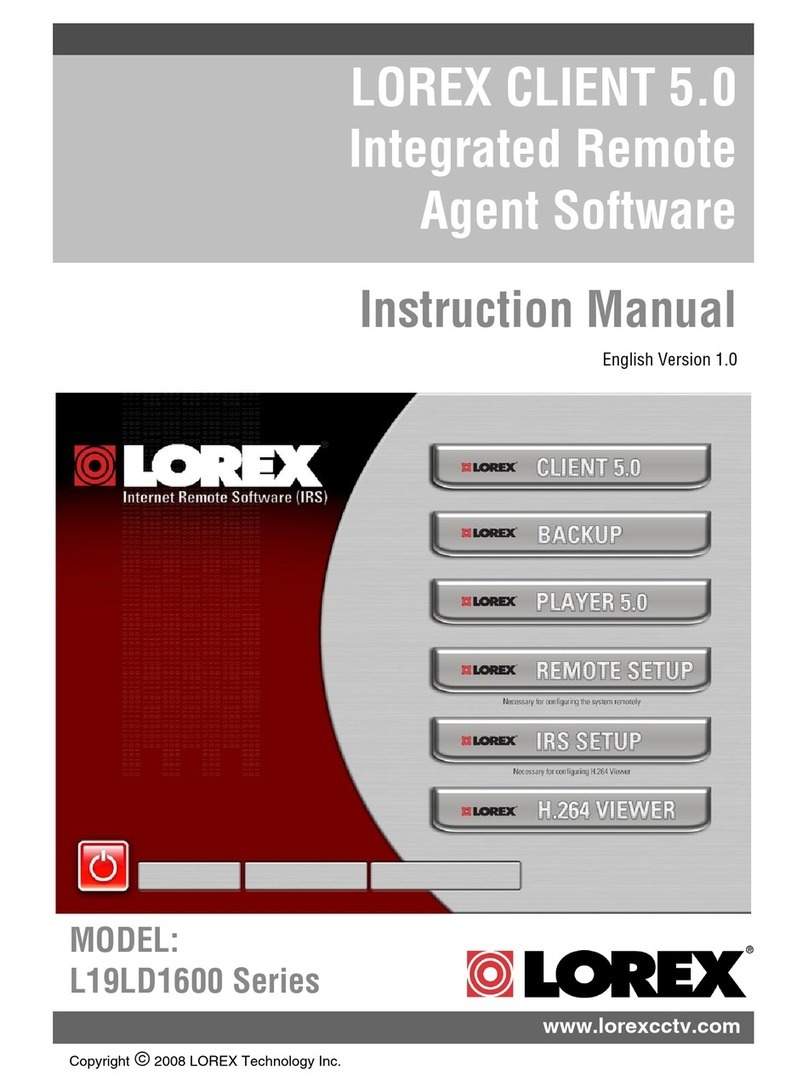 Lorex L19LD1600 Series User manual