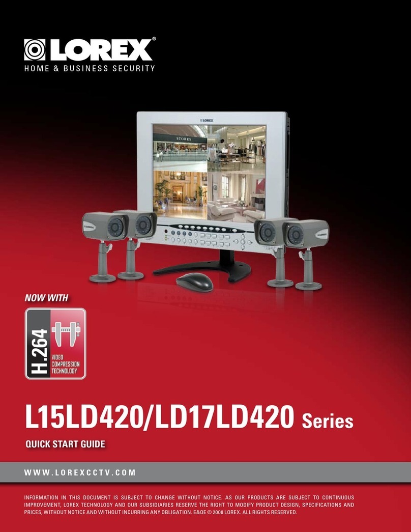 Lorex L15LD400 series quick start guide