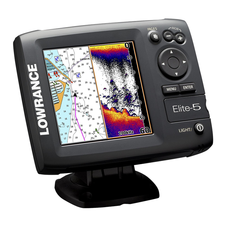 Lowrance Elite-5 DSI User manual