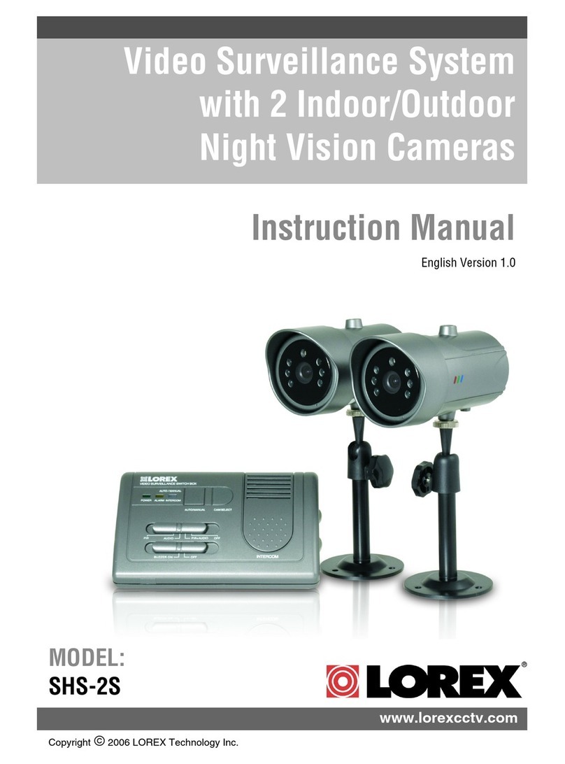 Lorex SHS-2S instruction manual Lorex SHS-2S instruction manual