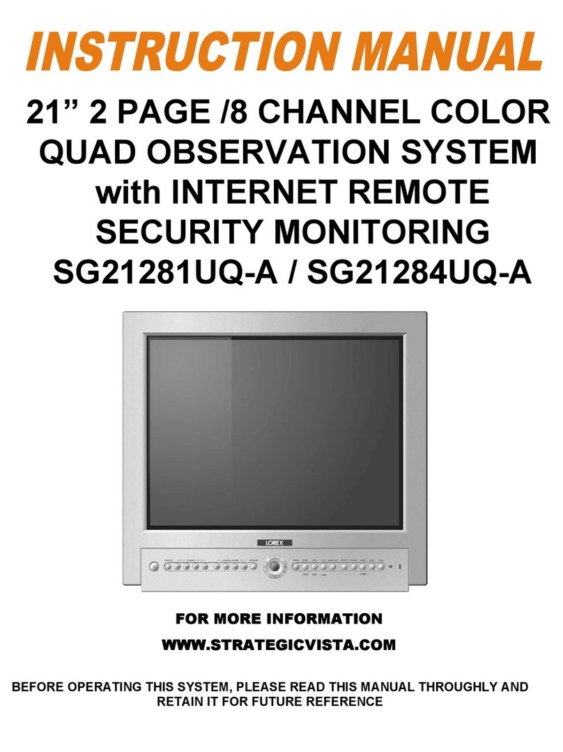 Lorex SG21281UQ-A instruction manual