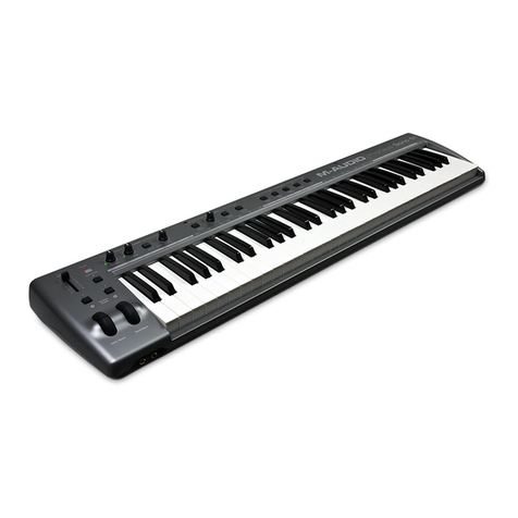 M-Audio PROKEYS SONO 61 user guide