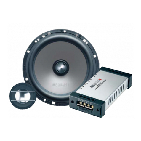 MB QUART Discus Series DSC1500.1D User manual