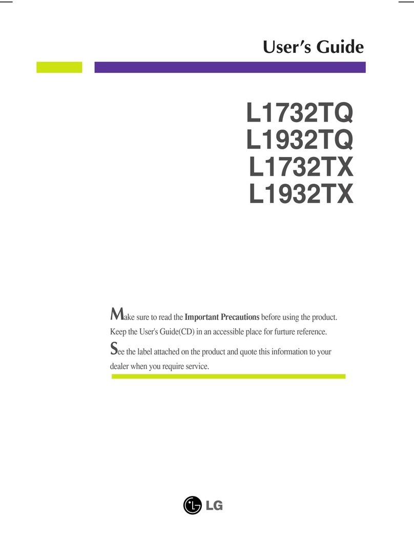 LG L1732TQ User manual
