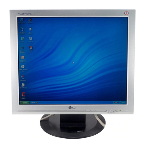 LG FLATRON L1717S User manual