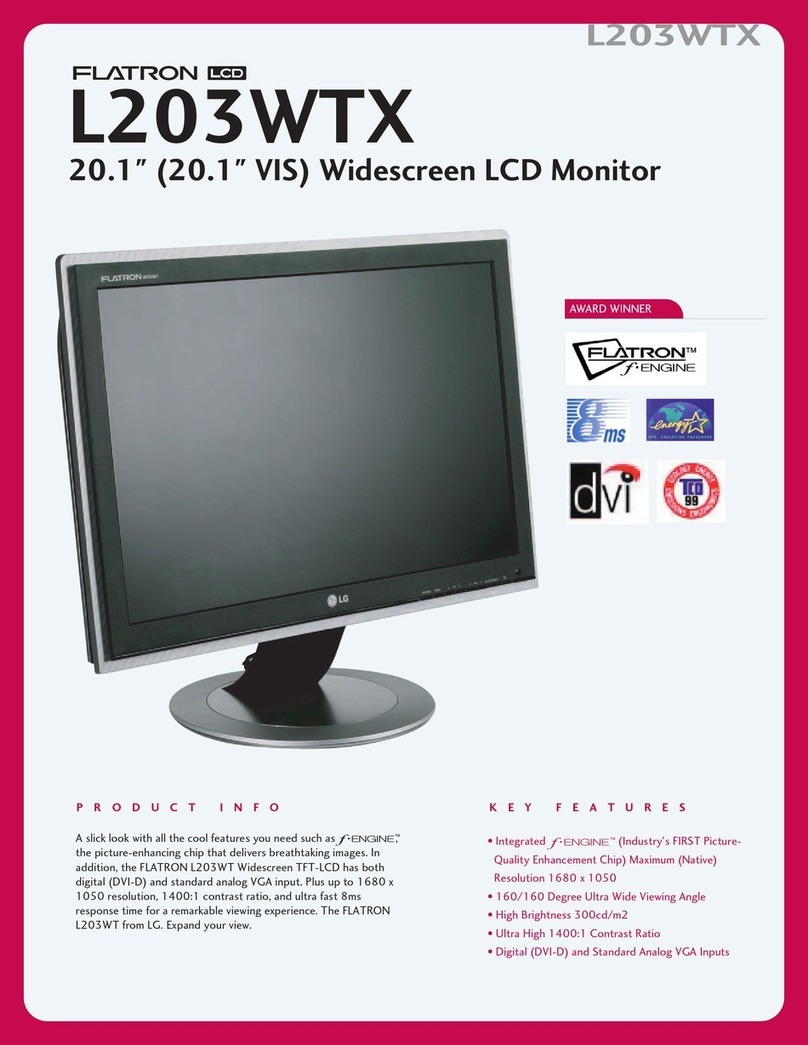 LG L203WT User manual