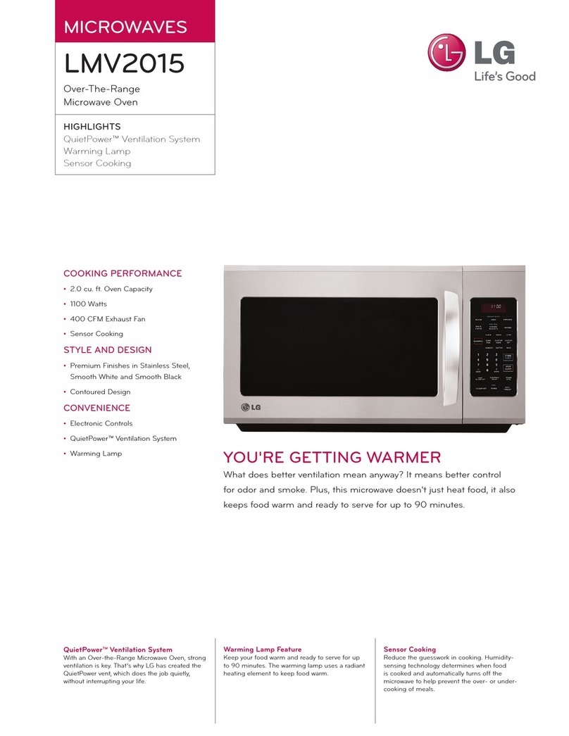 LG LMV2015 User manual